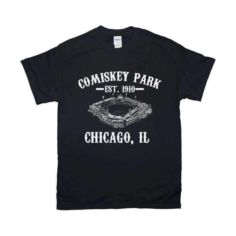 Comiskey Park Chicago Vintage Baseball Stadium Southside T Shirt