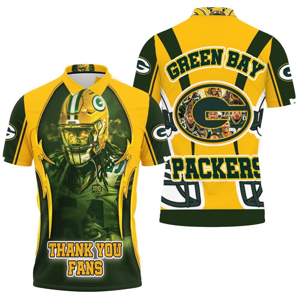 Kamal Martin 54 Green Bay Packers Nfc North Division Champions Super Bowl 2021 Polo Shirt All Over Print Shirt 3d T-shirt