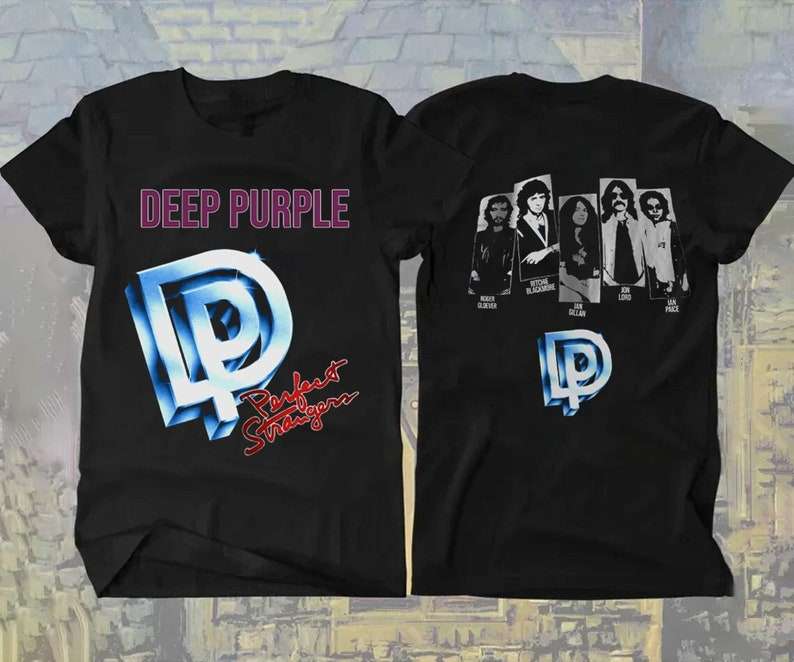 1985 Deep Purple Perfect Strangers Tour Concert T Shirt