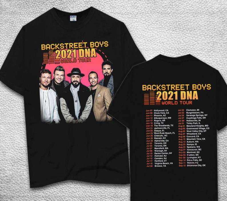 backstreet boys concert t shirts