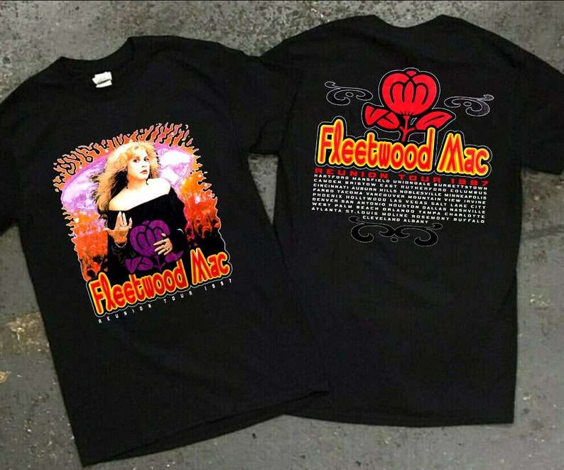 Fleetwood Mac Reunion Tour 1997 Shirt