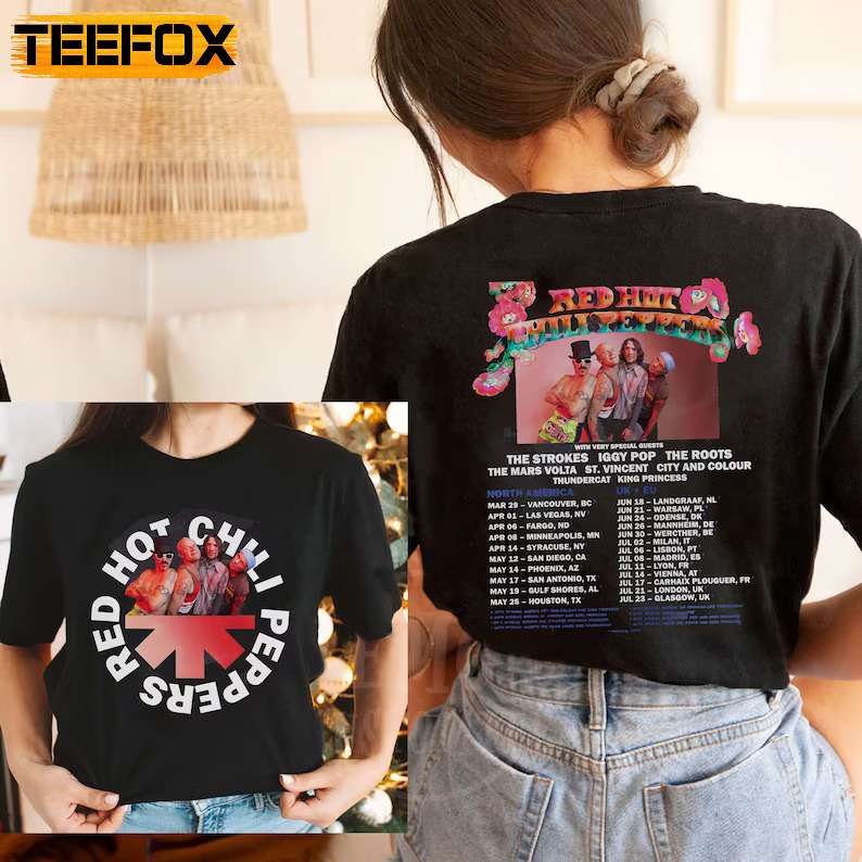 Red Hot Chili Peppers Concert 2023 T-Shirt