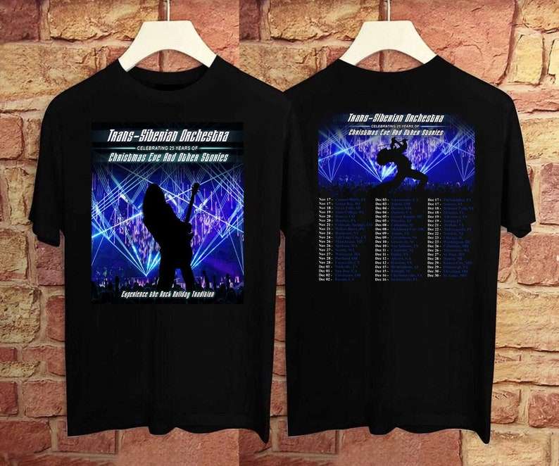 Trans Siberian Orchestra Christmas Eve And Other Stories 25 Years 2021 T-Shirts