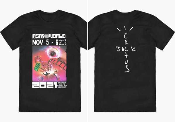 Travis Scott Astroworld Final Cactus Jack 2021 Graphic T-Shirts