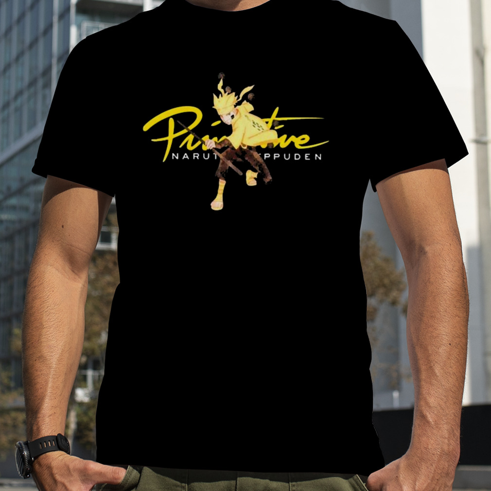 Primitive X Naruto Ii Nuevo Kurama Washed Shirt