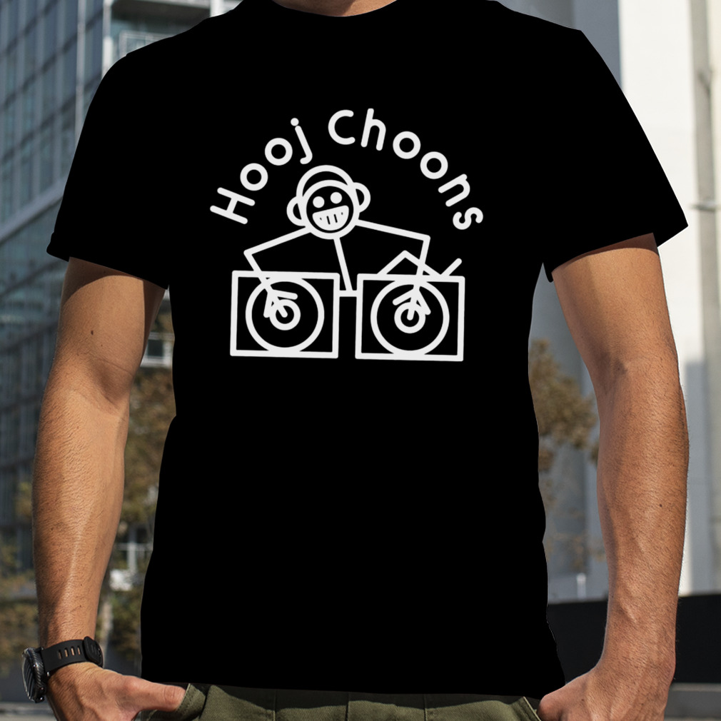 Records White Logo Hooj Choons shirt