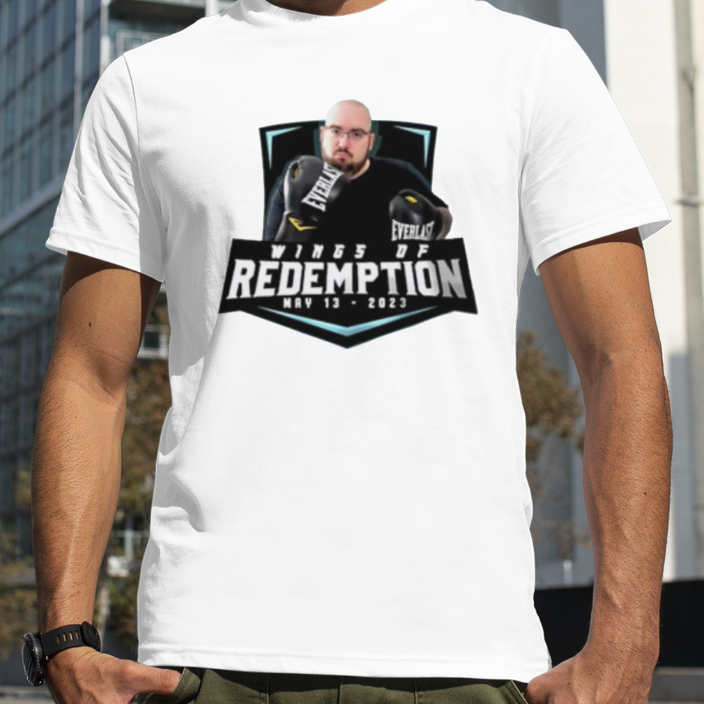 Wings of redemption fight May 13 2023 shirt