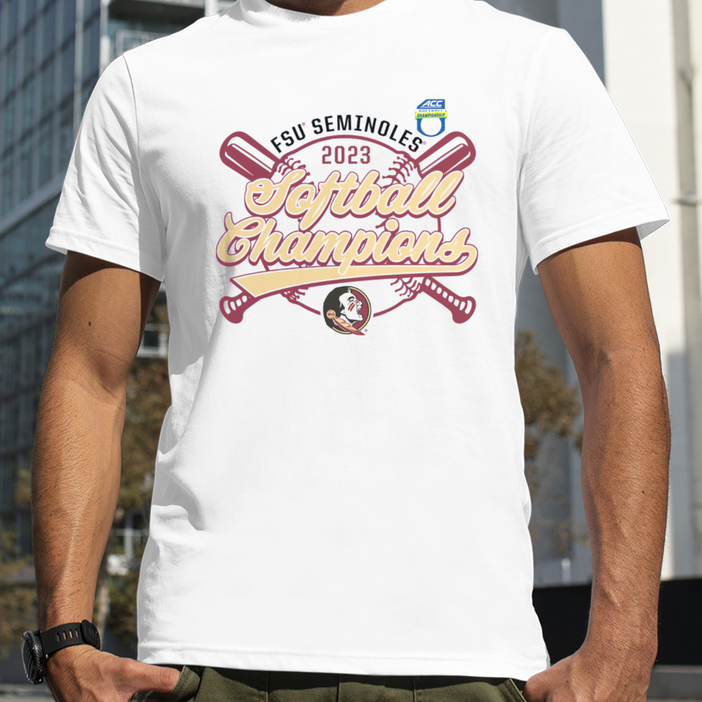 Florida State Seminoles 2023 ACC Softball Conference Tournament Champions T-Shirt