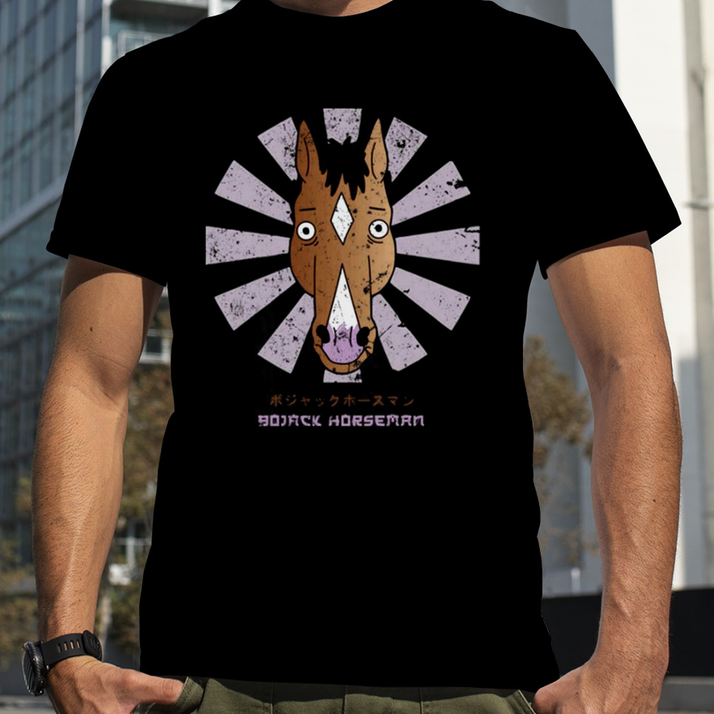 Retro Japanese Bojack Horseman shirt