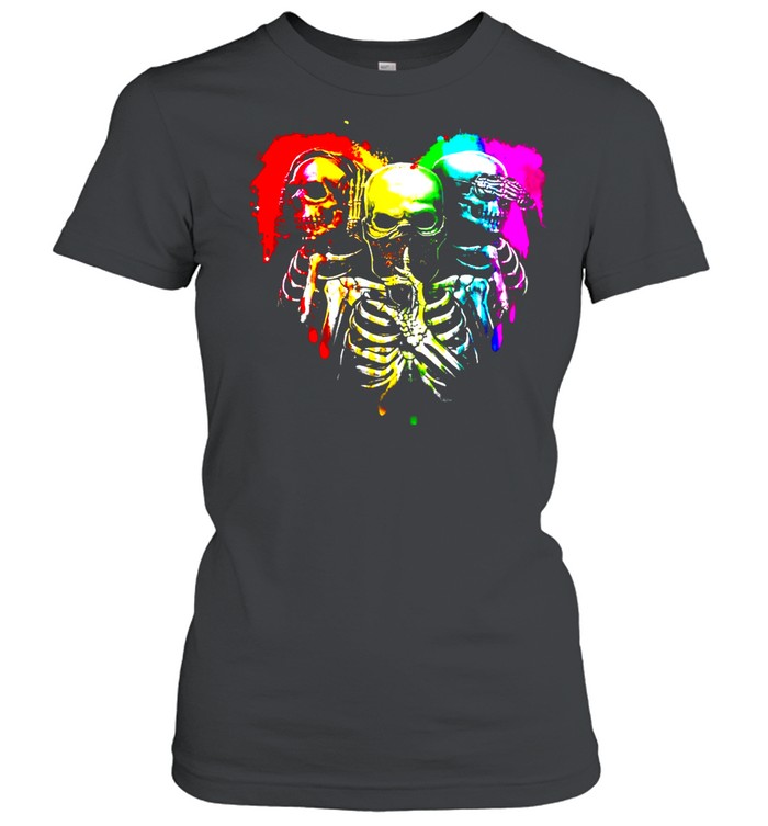RB Skull Heart LGBT shirt