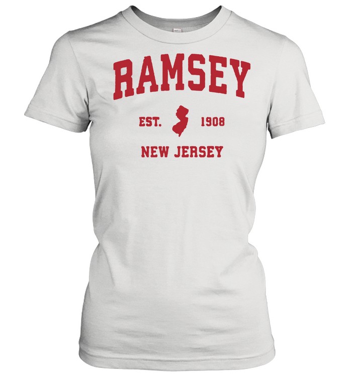 Ramsey New Jersey 1908 NJ Vintage Sports Shirt