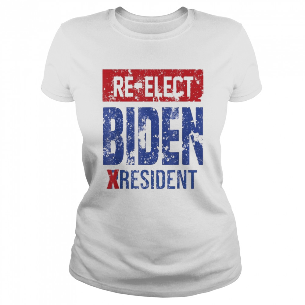 Re-elect Biden Resident Not President Sarcastic 2024 T-shirt