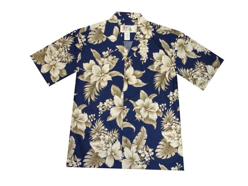 Flowers Natural Blue Nice Design Hawaiian Shirt