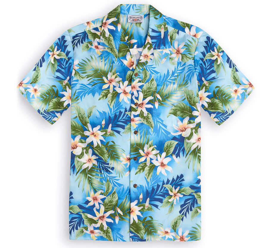 Onomea Blue Unique Design Hawaiian Shirt