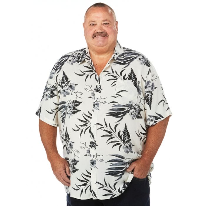 Palm White Amazing Design Hawaiian Shirt