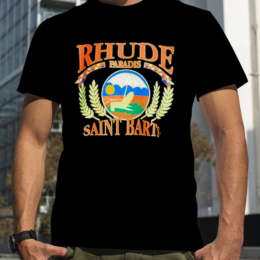 Rhude Saint barts graphic shirt