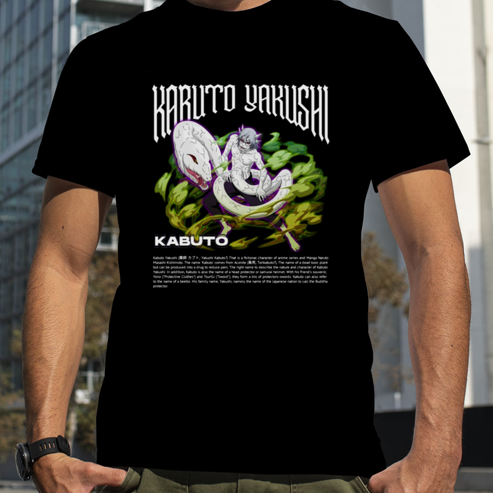 Kabuto Yakushi Naruto Shippuden shirt