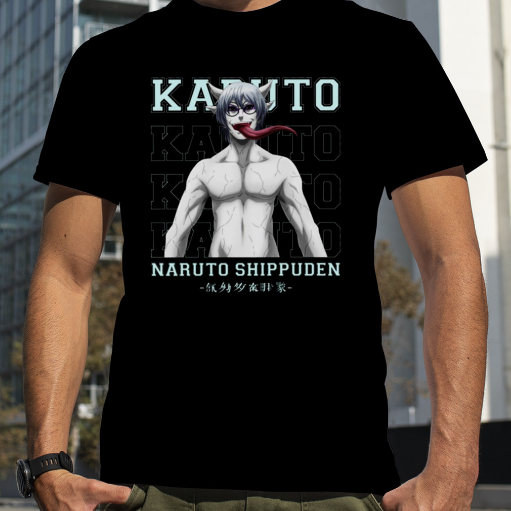 Portrait Of Kabuto Yakushi Naruto Shippuden shirt