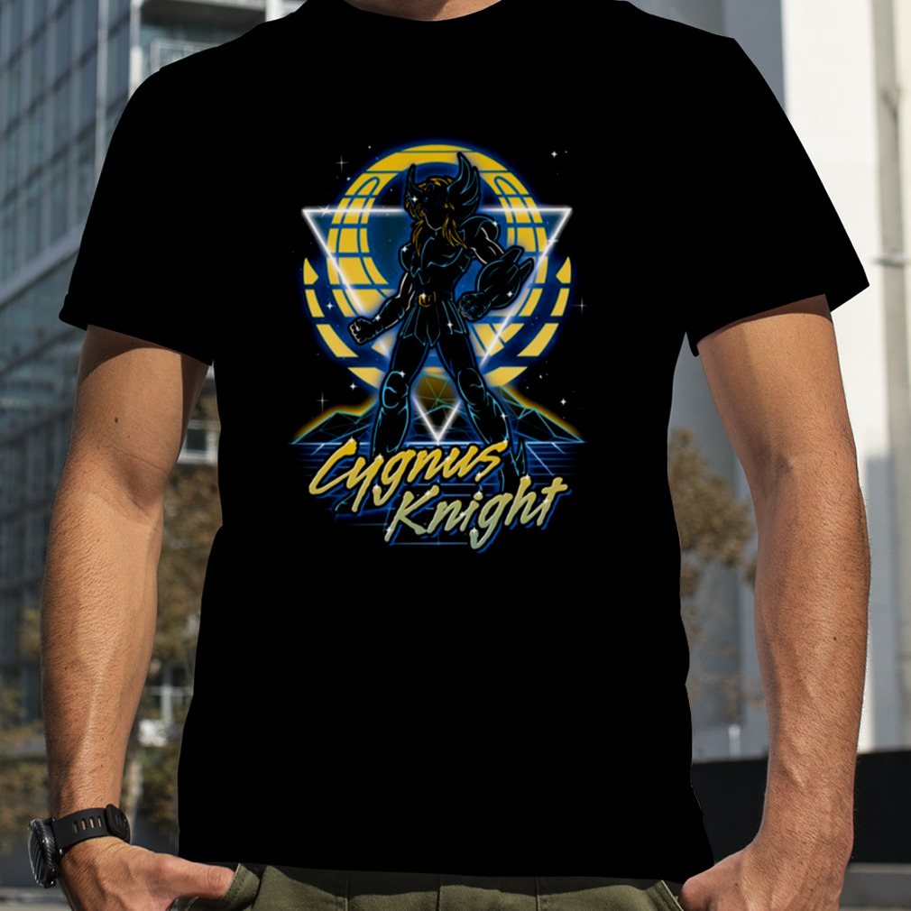 Retro Cygnus Knight Saint Seiya Knights Of The Zodiac shirt