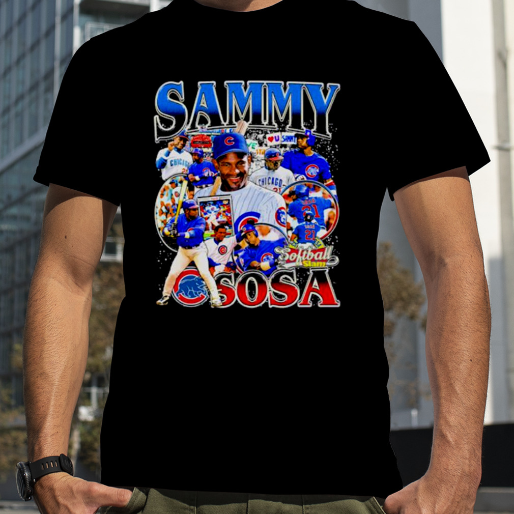 Official Sammy Sosa Softball Slam Shirt, hoodie, sweater, long