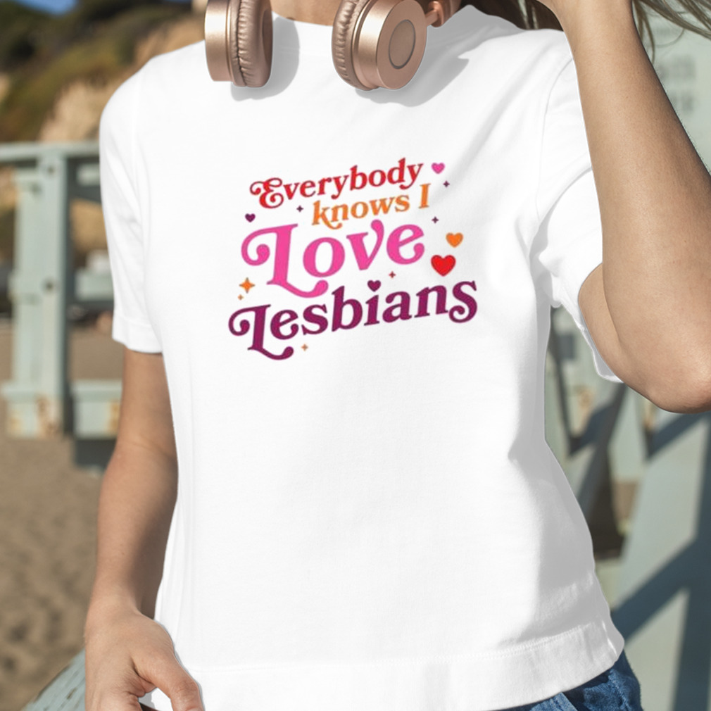 Rhett &amp Link Everybody Knows I Love Lesbians Shirt