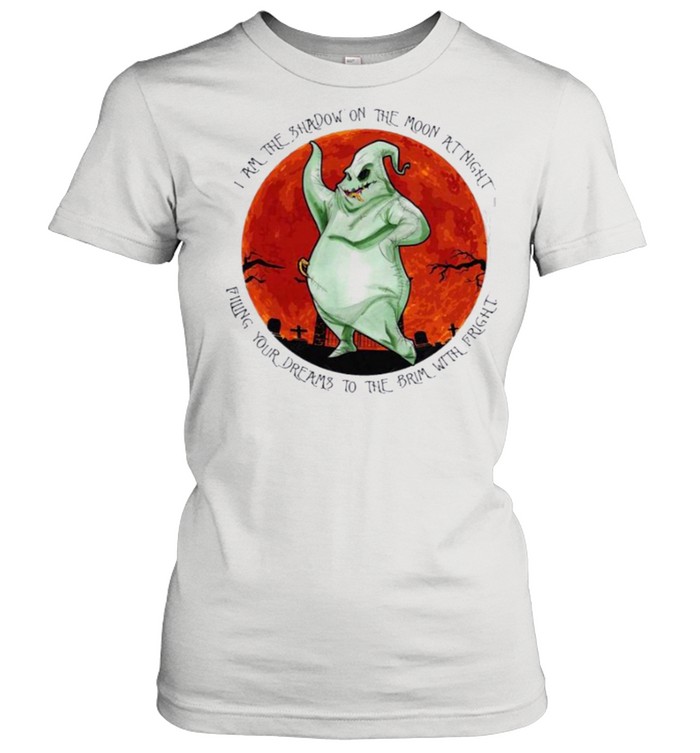Oogie Boogie I Am The Shadow On The Moon At Night shirt