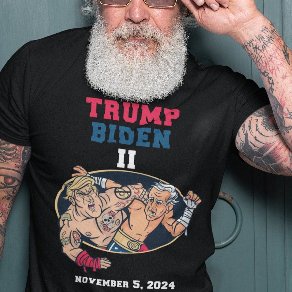 Presidential Election Trump vs Biden Wrestling Season 2 T-Shirt