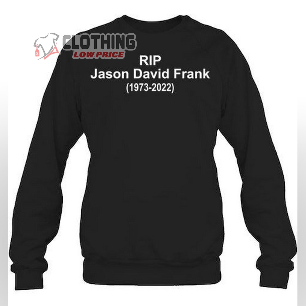 RIP Jason David Frank 1973-2022 Merch Jason David Frank Movies Shirt Jason David Frank Memories Shirt