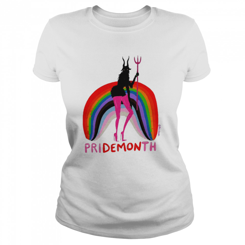 Pride month proud bitch fine art print shirt