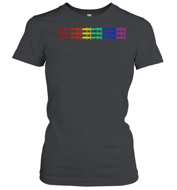 Red Originals PRIDE Collection Red Words Shirt
