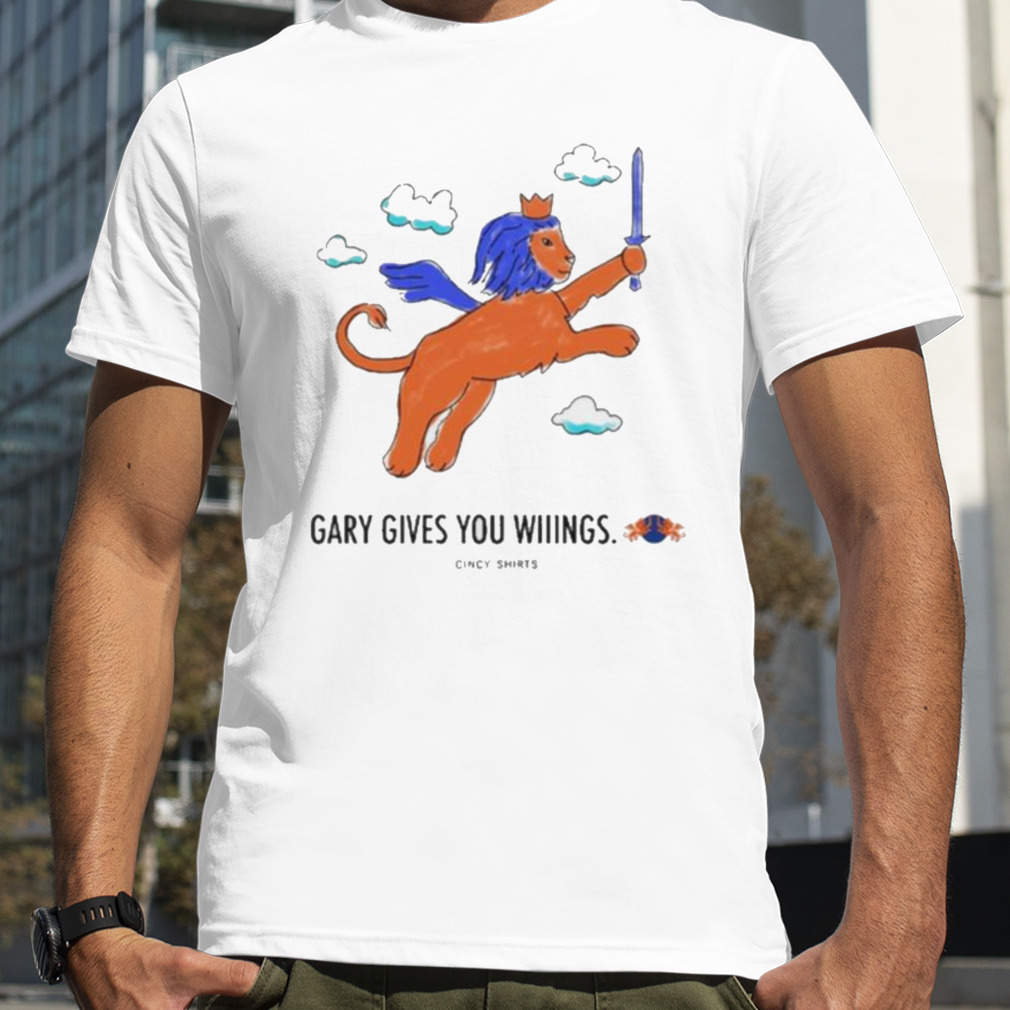 Cincy Shirts Gary Gives You Wings Shirt, hoodie, sweater, long