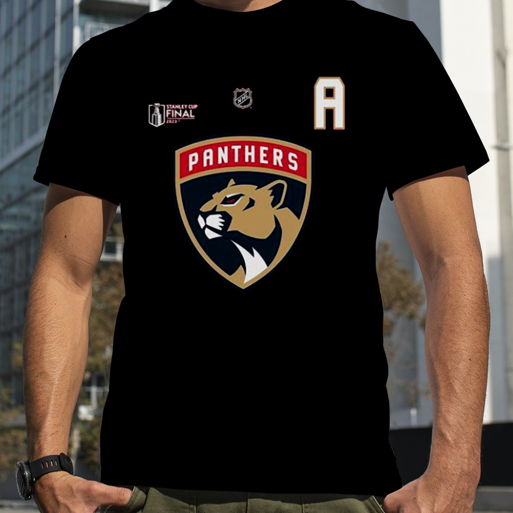 Florida Panthers 2023 Stanley Cup Final Name & Number T-Shirt