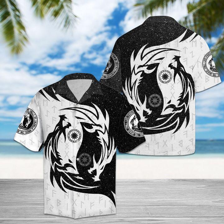 Viking Dragon Hawaiian Shirts