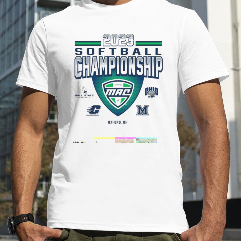 2023 MAC Softball Championship Event shirt