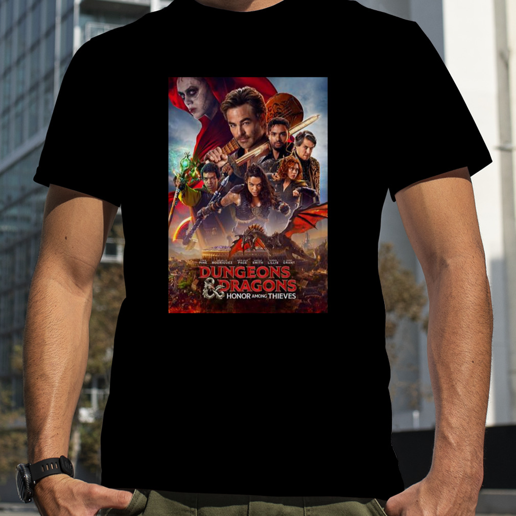 2023 Movie Dungeons And Dragons Honor Among Thieves shirt