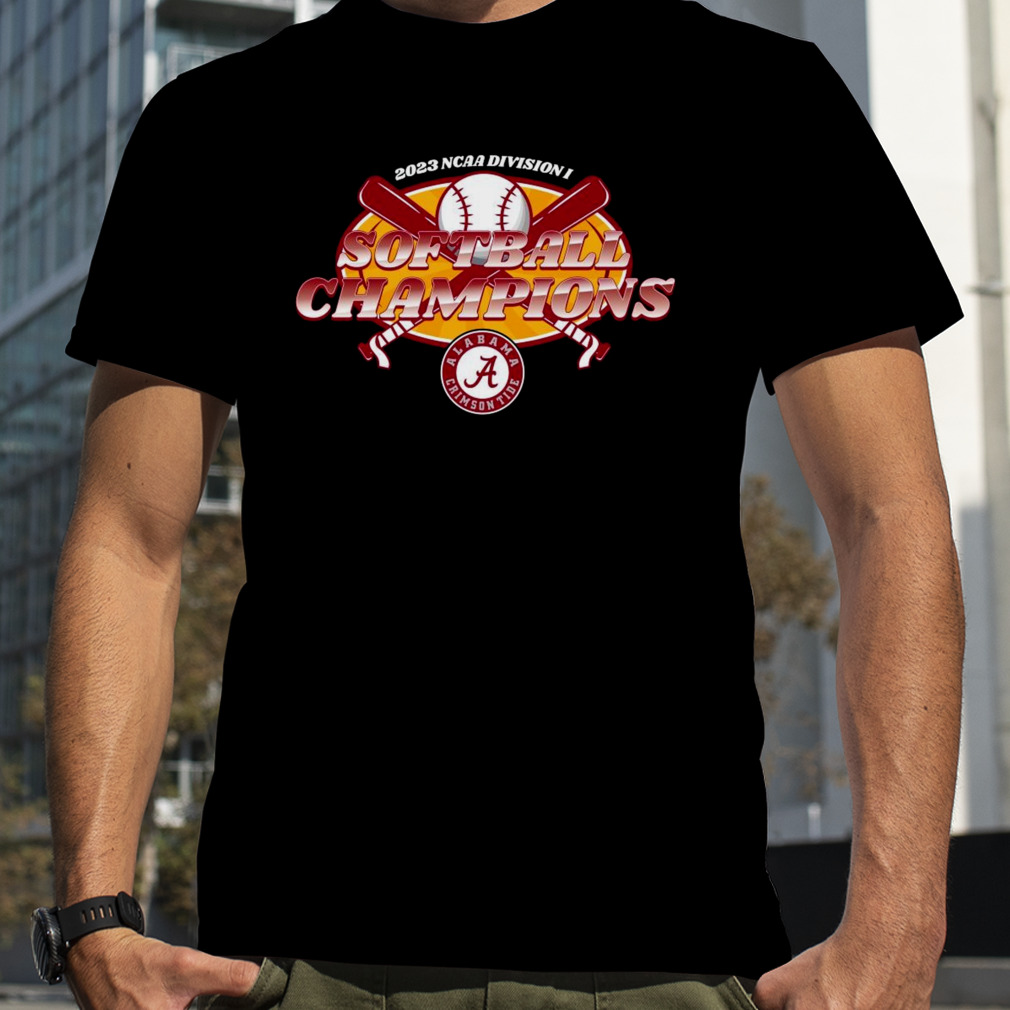 Alabama Crimson Tide 2023 NCAA Division I Softball Champions shirt
