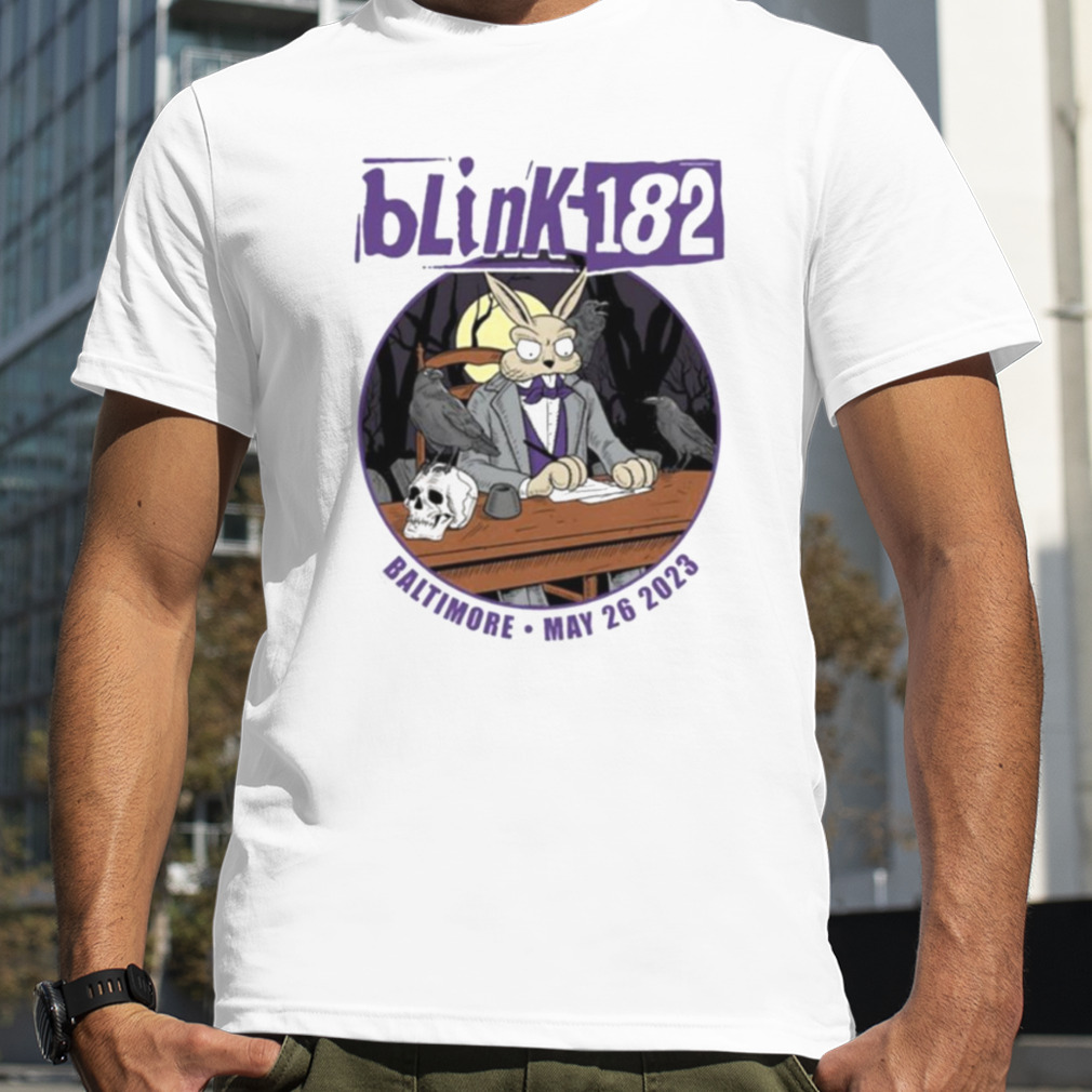 Blink-182 Baltimore May 26 shirt