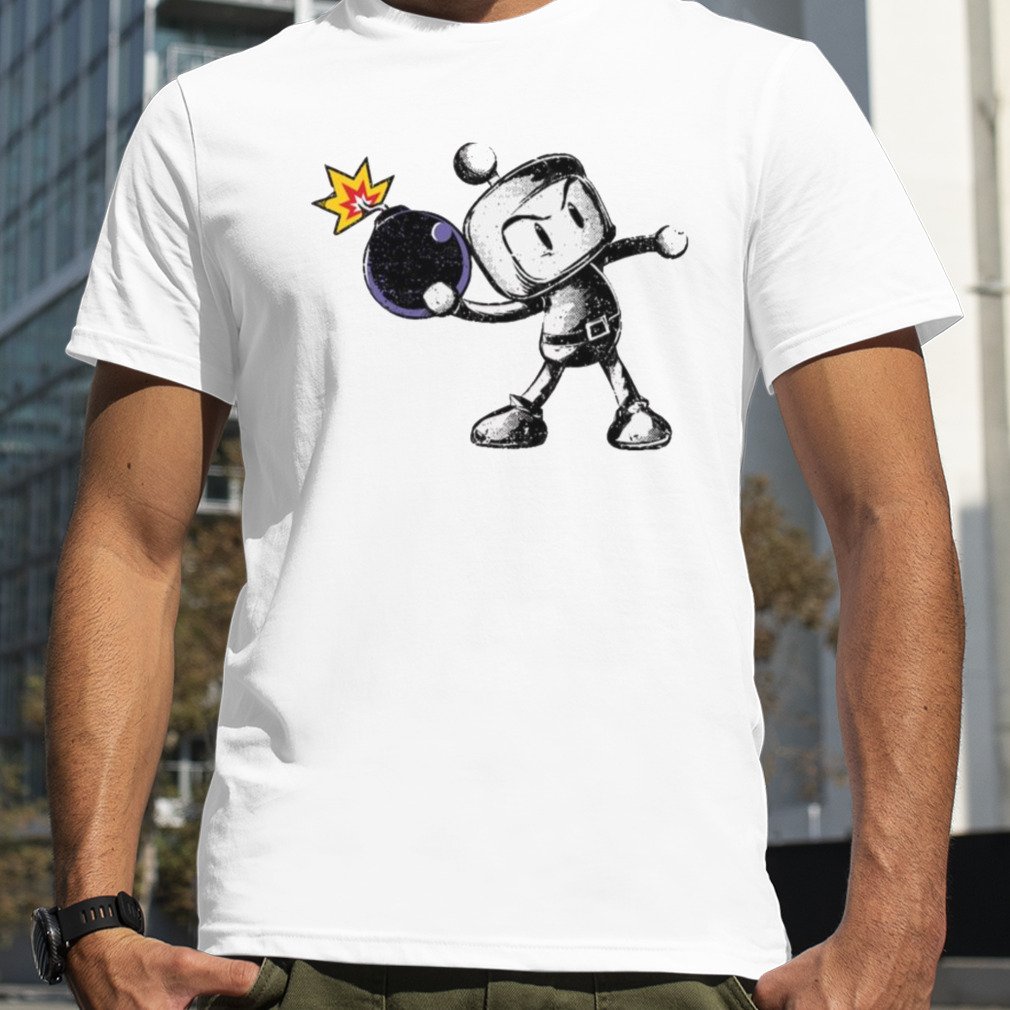 Bombing Comic Art Bomberman shirt