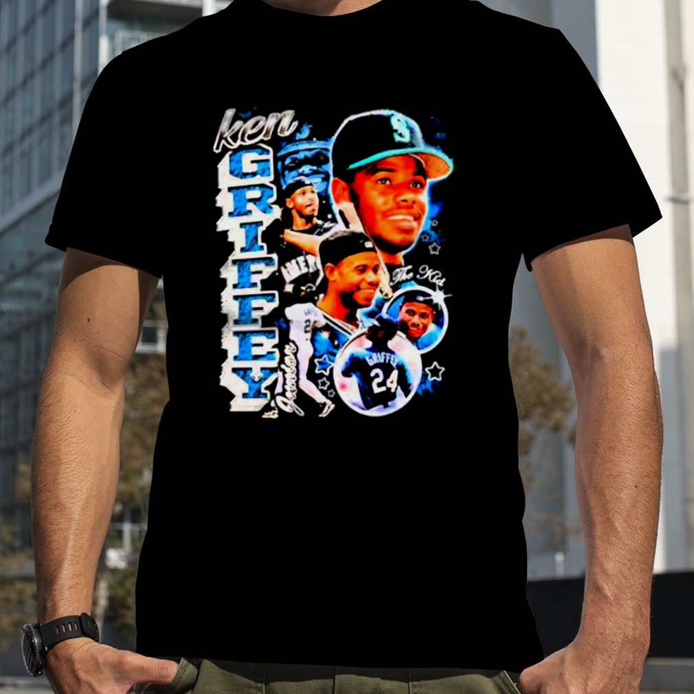 Ken Griffey Jr The Kid Baseball Vintage Signature Unisex T-Shirt