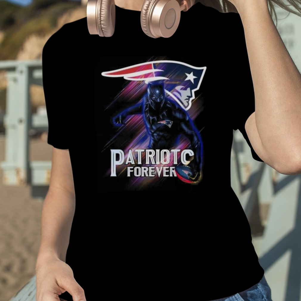 New England Patriots Black Panther 2023 Shirt