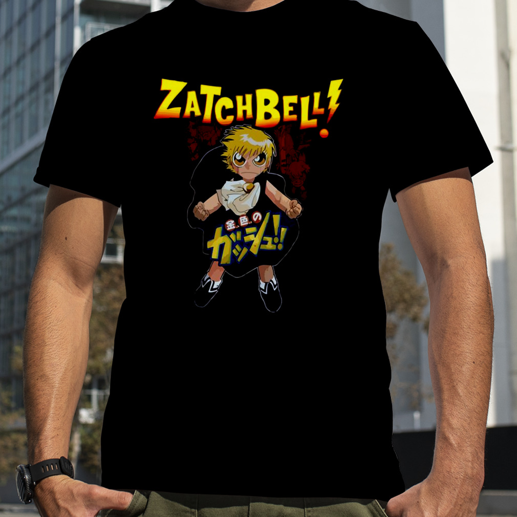 Anime Zatch Bell Golden Gash Design shirt
