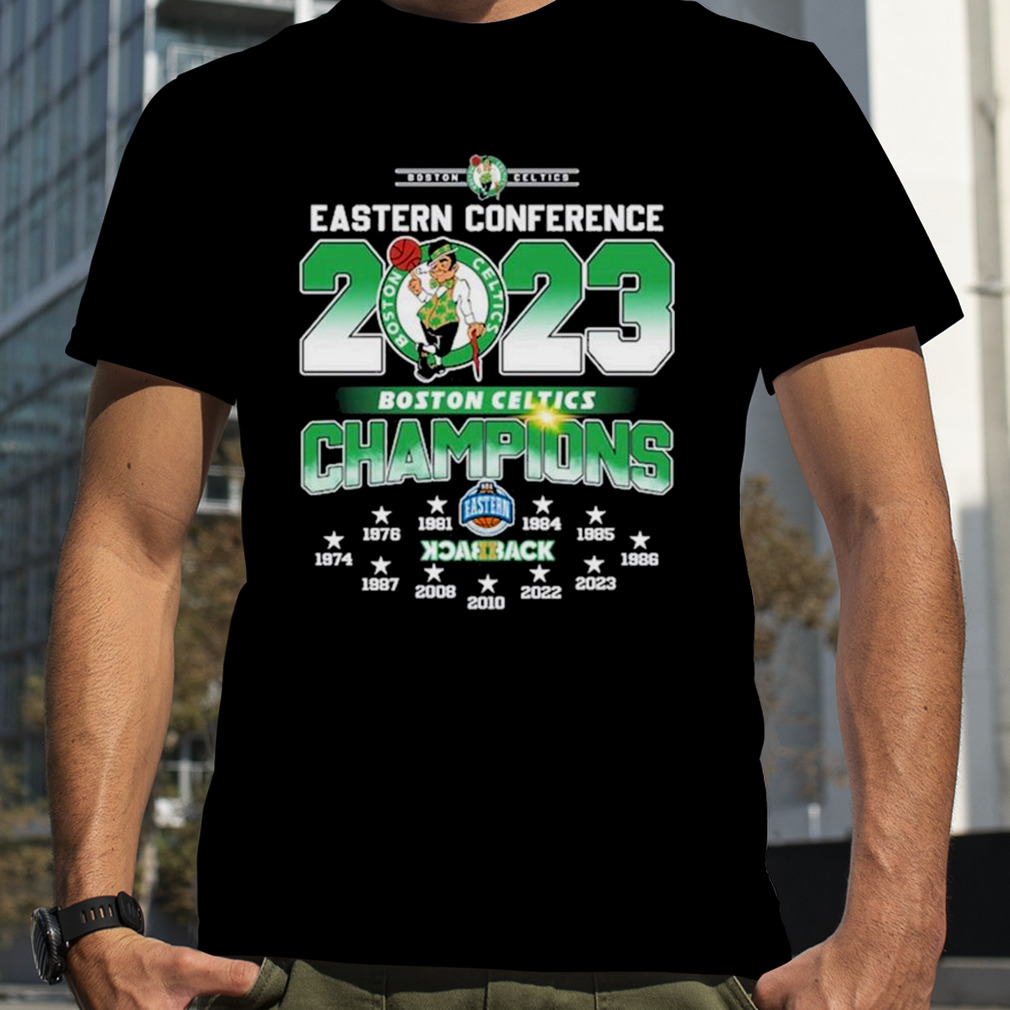 Boston Celtics 11x Eastern Conference champions 1974 2023 shirt
