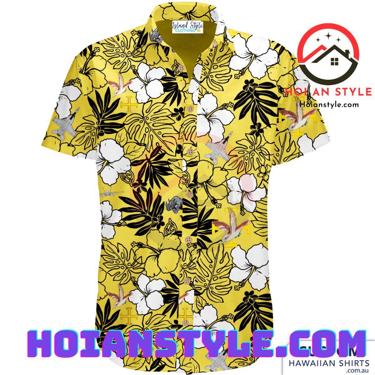 1 SQD RAA, QLD, ADT hawaiian shirts