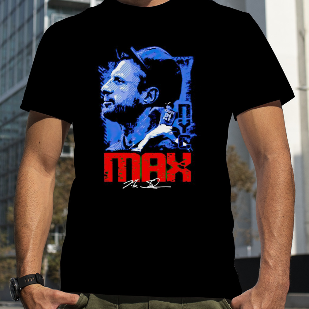 New York Mets Max Scherzer MLBPA signature shirt