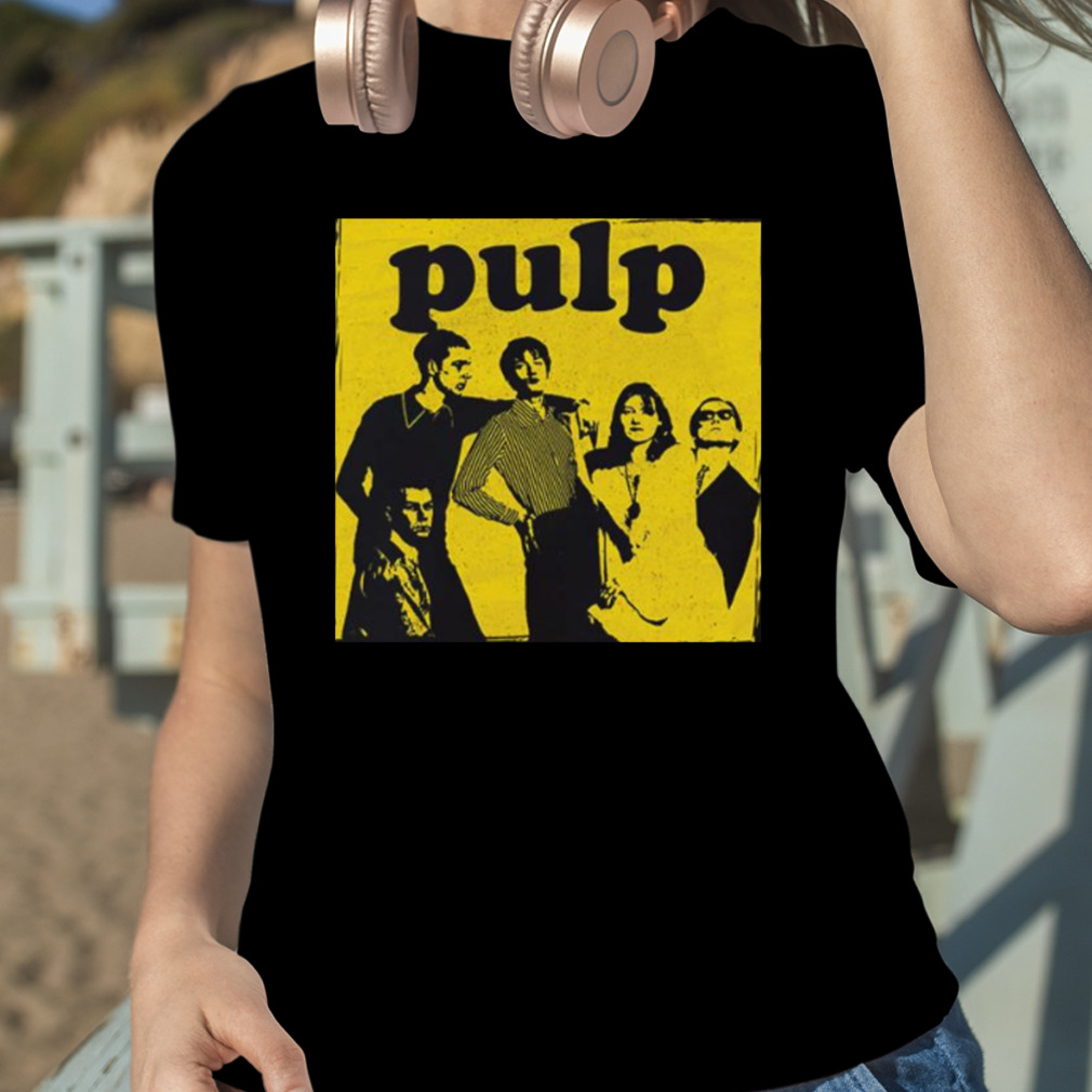 Yellow Pulp Band Graphic shirt