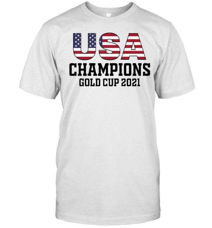 Flag united states gold cup champs 2021 shirt
