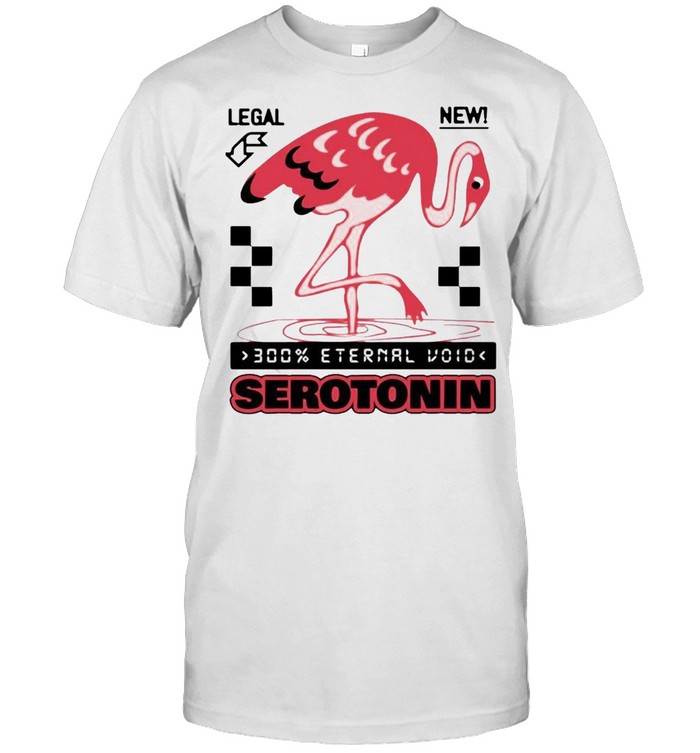 Flamingo Legal New 300 Eternal Void Serotonin T-shirt