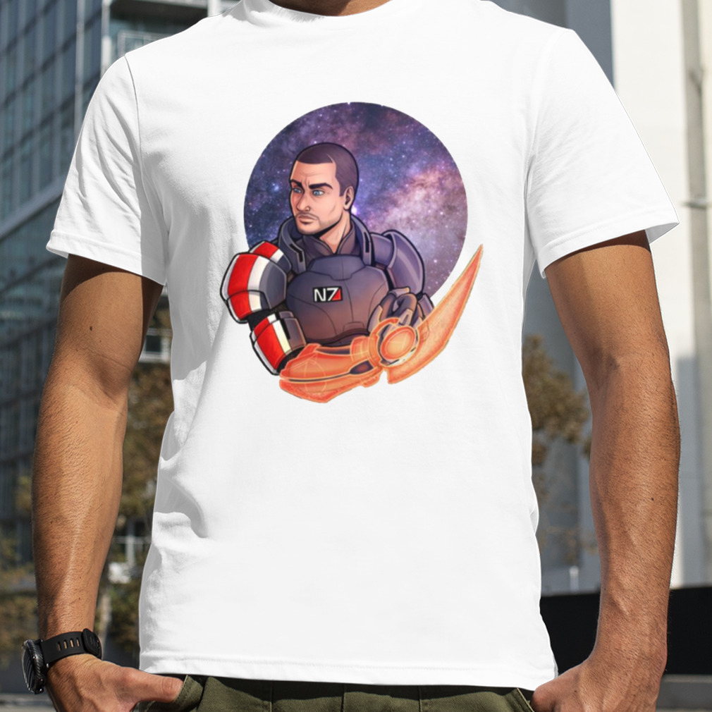 Mass Effect Commander Shepard shirt