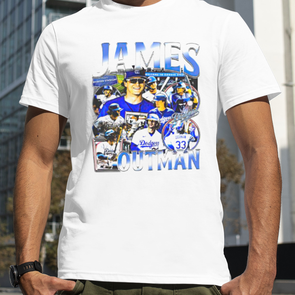 james Outman LA Dodgers stadium shirt