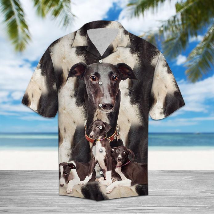 Greyhound Great Hawaiian Shirt